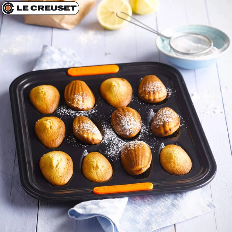 34x27 cm - Forme Speciali Stampo Mini Madeleine Rettangolare 12 Impronte Antiaderente