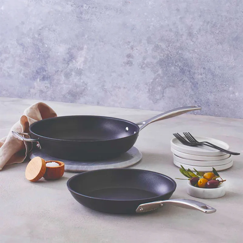 24-28 Cm - TNS Set Padelle Antiaderenti In Alluminio