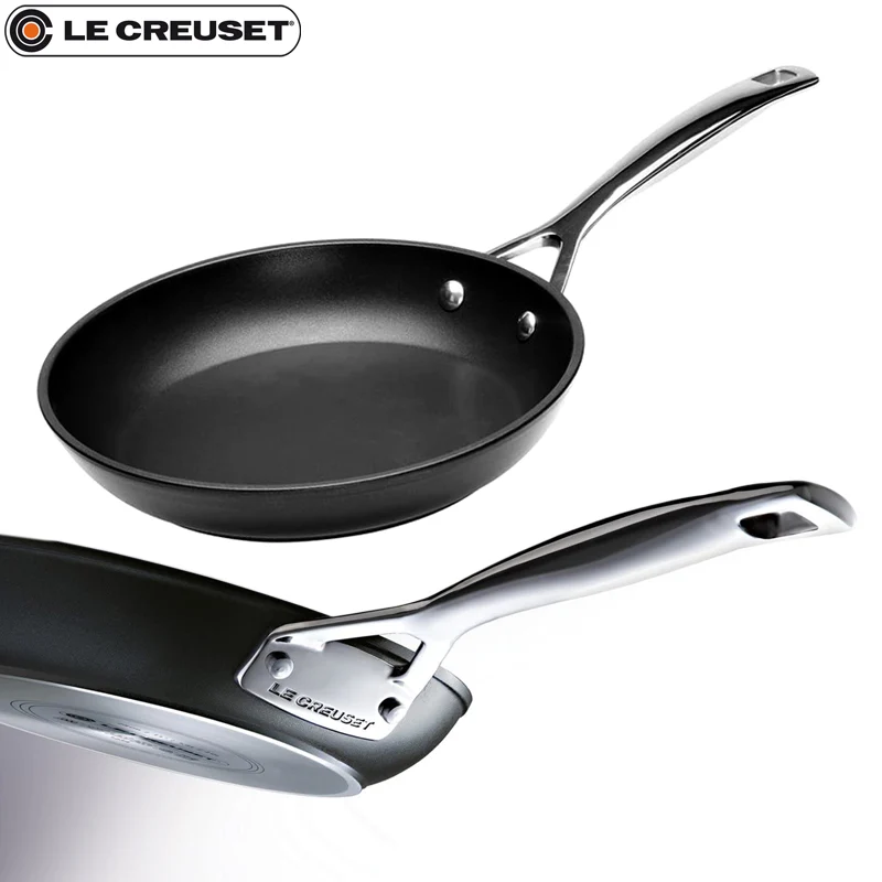 20-26 cm - Les Forgées Set Padelle Antiaderenti In Alluminio - Set 2 Pz