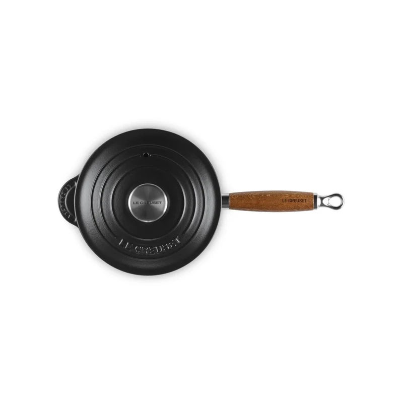 18 cm - Casseruola Bassa Con Manico Lungo In Ghisa