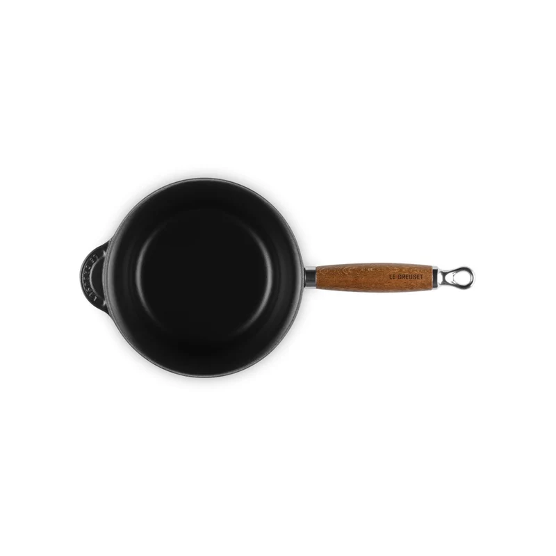 18 cm - Casseruola Bassa Con Manico Lungo In Ghisa