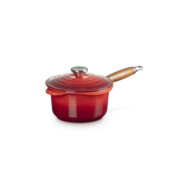 18 cm - Casseruola Bassa Con Manico Lungo In Ghisa