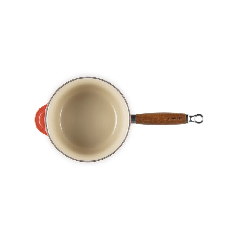 18 cm - Casseruola Bassa Con Manico Lungo In Ghisa