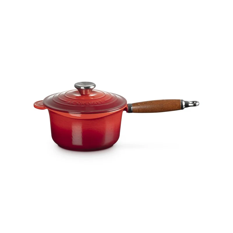 18 cm - Casseruola Bassa Con Manico Lungo In Ghisa