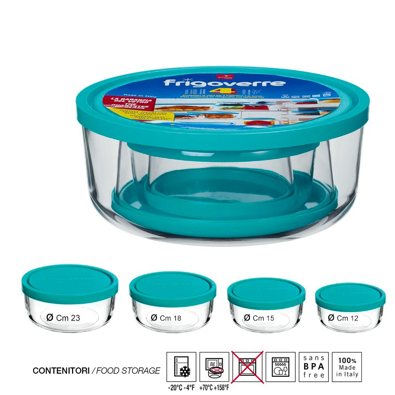 Frigoverre Classic Contenitore Per Alimenti - Set 4 Pz