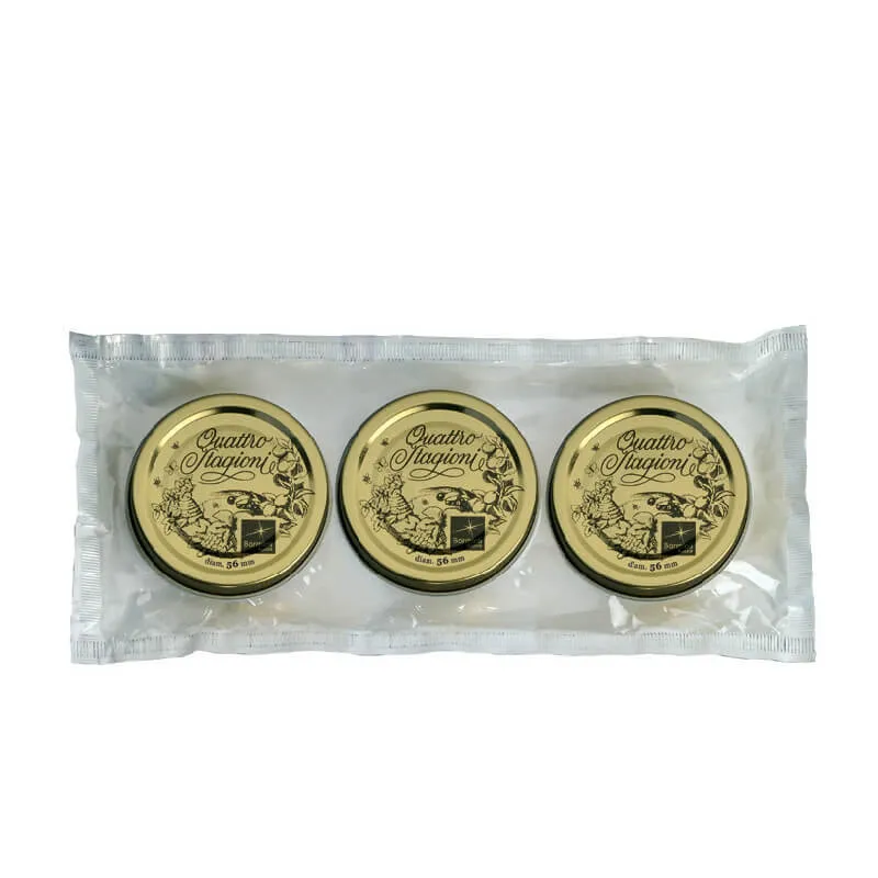 5.6 cm - Quattro Stagioni Tappo Capsula Set 108 Pz
