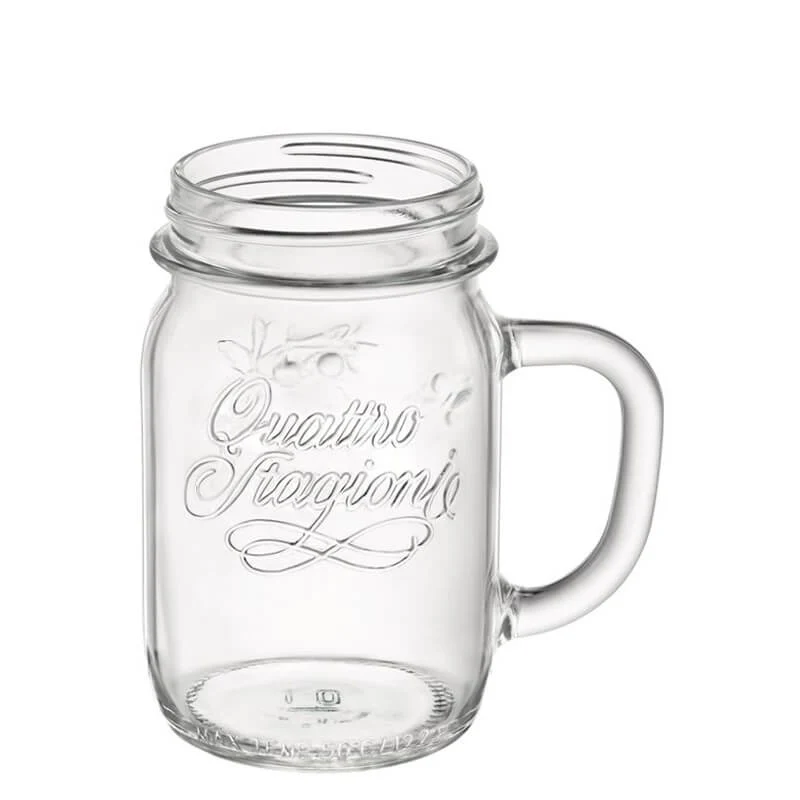 41.5 cl - Quattro Stagioni Vasetto Con Manico Senza Capsula - Set 12 Pz