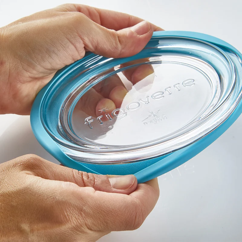 12x12 cm - Frigoverre Future Contenitore Per Alimenti In Vetro Temperato
