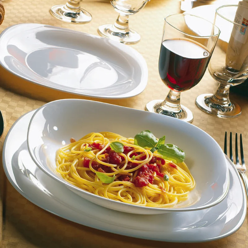 Parma Servizio Piatti In Vetro Opale - Set 18 Pz