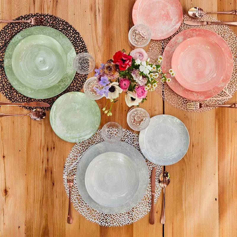 Madison Petra Servizio Piatti In Porcellana - Set 18 Pz