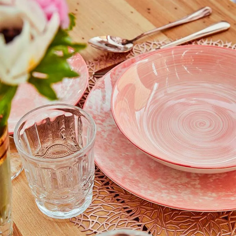 Madison Petra Servizio Piatti In Porcellana - Set 18 Pz
