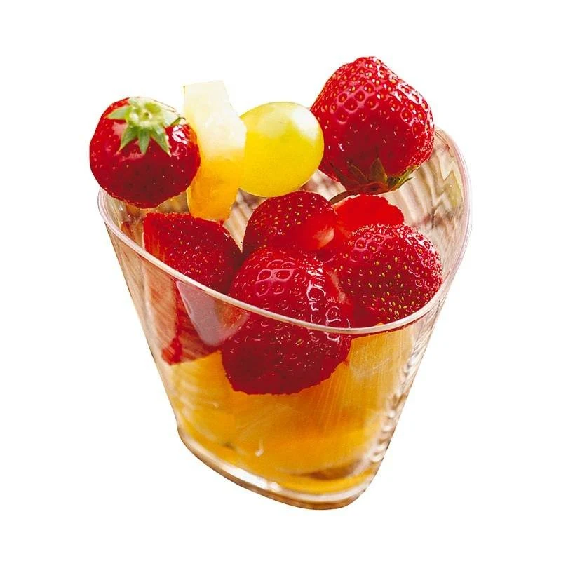8.5 cm - Tableware, Buffet & Display Bicchierino Monoporzione In Polistirolo - Set 100 Pz