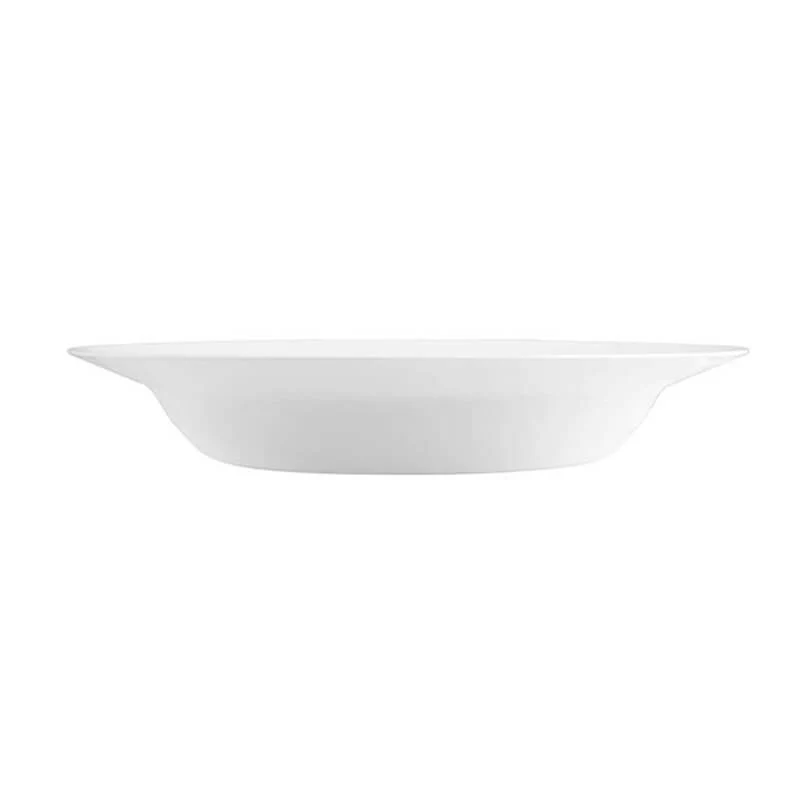 29.5 cm - Grangusto Piatto Pasta In Vetro Opale Temperato - Set 6 Pz