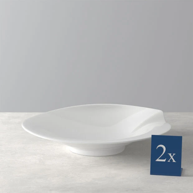 27.2 cm - Pasta Passion Piatto Pasta In Porcellana - Set 2 Pz