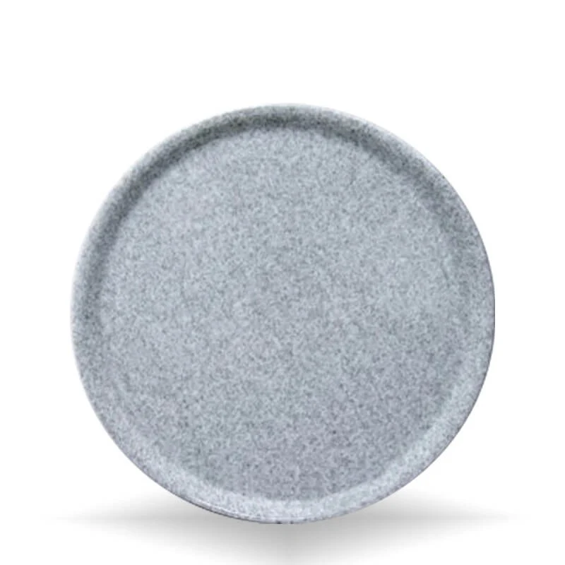 31 cm - Granito Piatto Pizza In Porcellana - Set 6 Pz