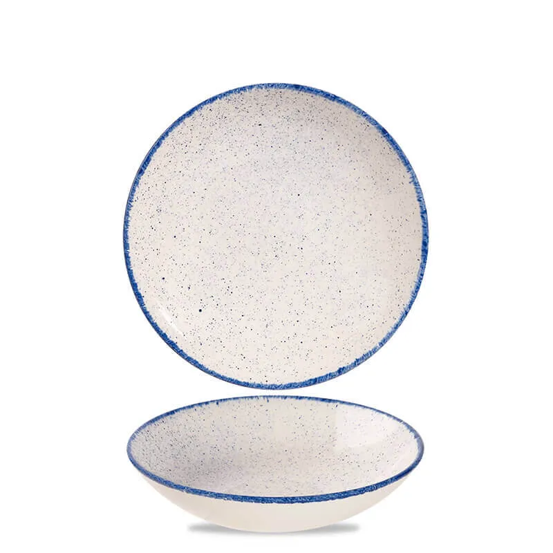 24.8 cm - Stonecast Piatto Fondo Rotondo In Porcellana Vetrificata