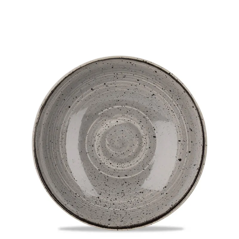 24.8 cm - Stonecast Piatto Fondo Rotondo In Porcellana Vetrificata