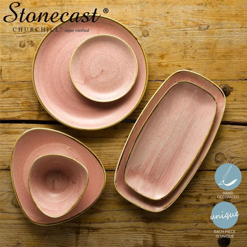 24.8 cm - Stonecast Piatto Fondo Rotondo In Porcellana Vetrificata
