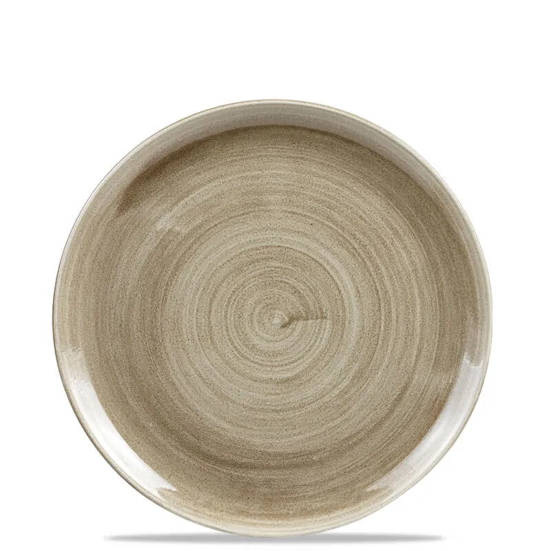 28.8 cm - Stonecast Piatto Piano Rotondo In Porcellana Vetrificata