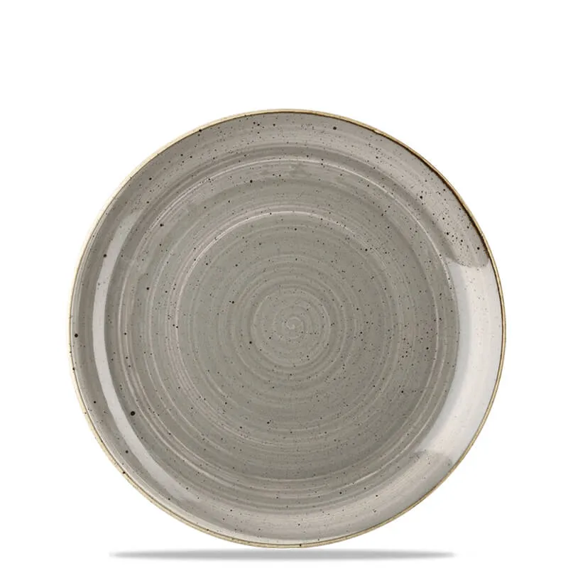 28.8 cm - Stonecast Piatto Piano Rotondo In Porcellana Vetrificata