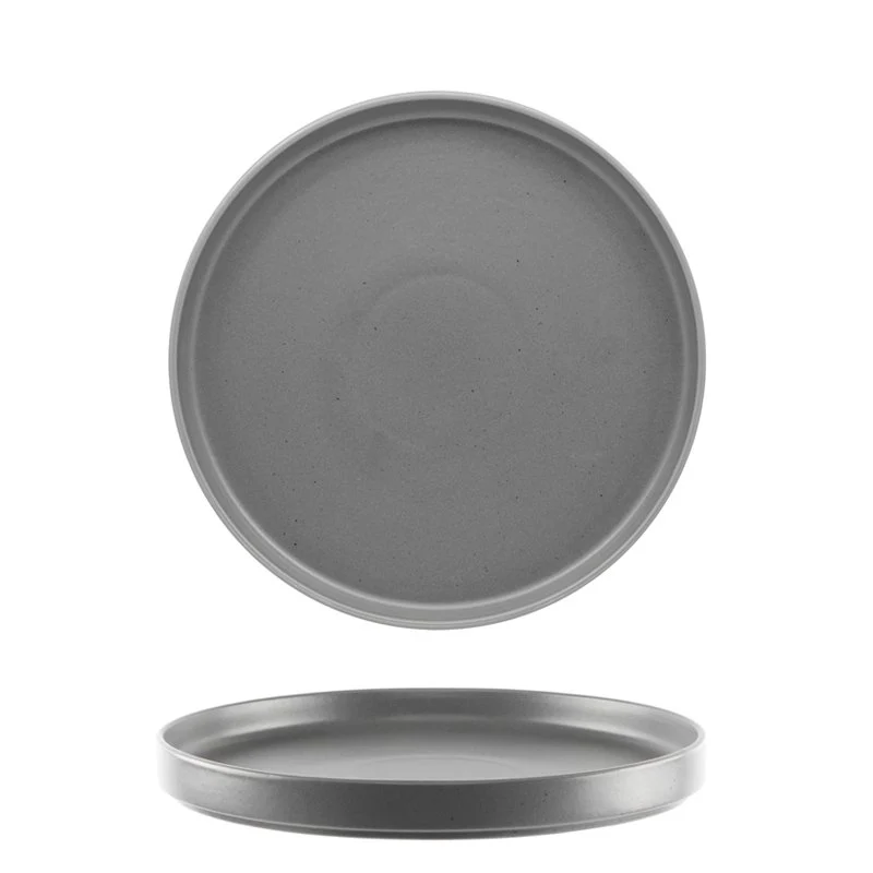 21 cm - Selas Piatto Piano In Porcellana - Set 4 Pz