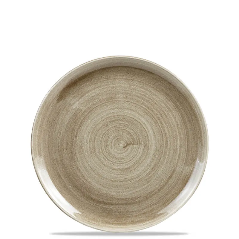 26 cm - Stonecast Piatto Piano Rotondo In Porcellana Vetrificata