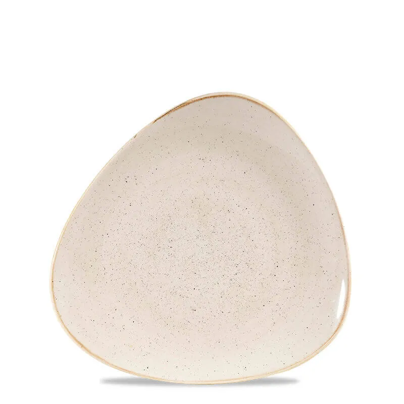 26.5x26.5 cm - Stonecast Piatto Piano Triangolare In Porcellana Vetrificata