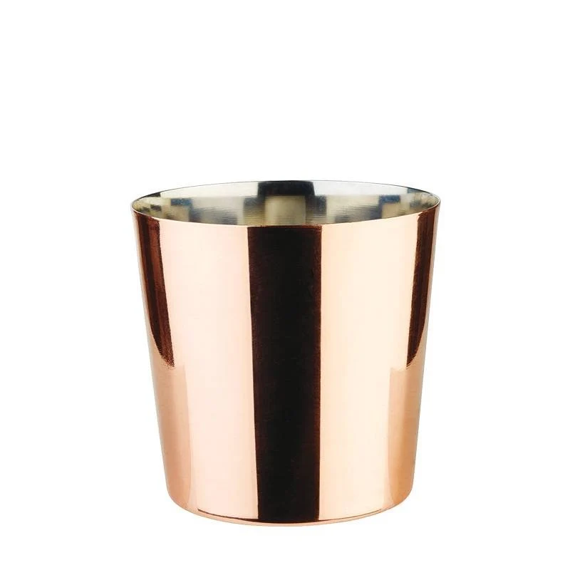 8.5 cm - Tableware Buffet & Display Cestello Porta Snack In Acciaio Inox
