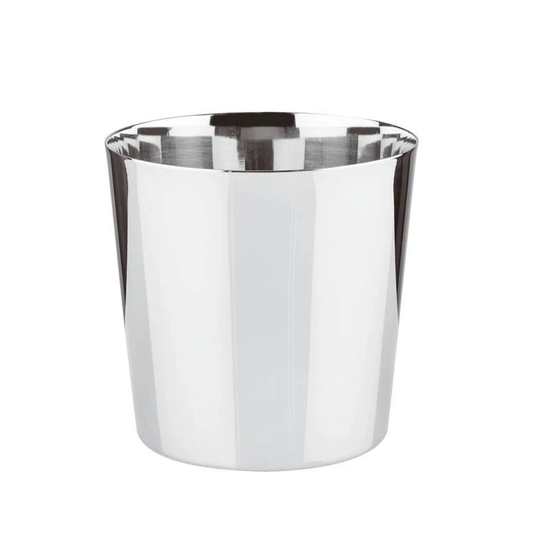 8.5 cm - Tableware Buffet & Display Cestello Porta Snack In Acciaio Inox