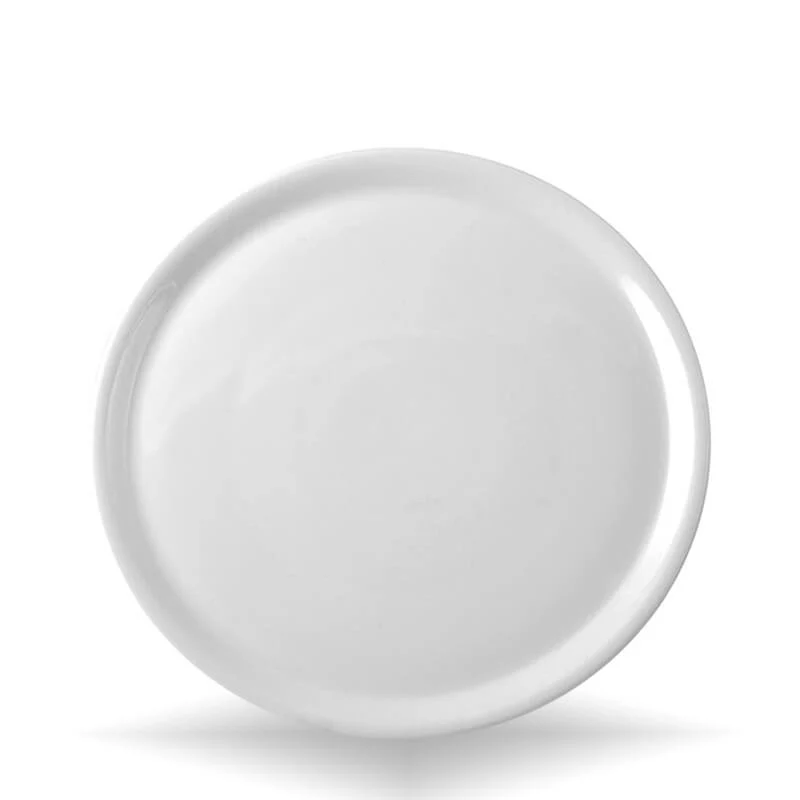 31 cm - Napoli Piatto Pizza In Porcellana - Set 6 Pz
