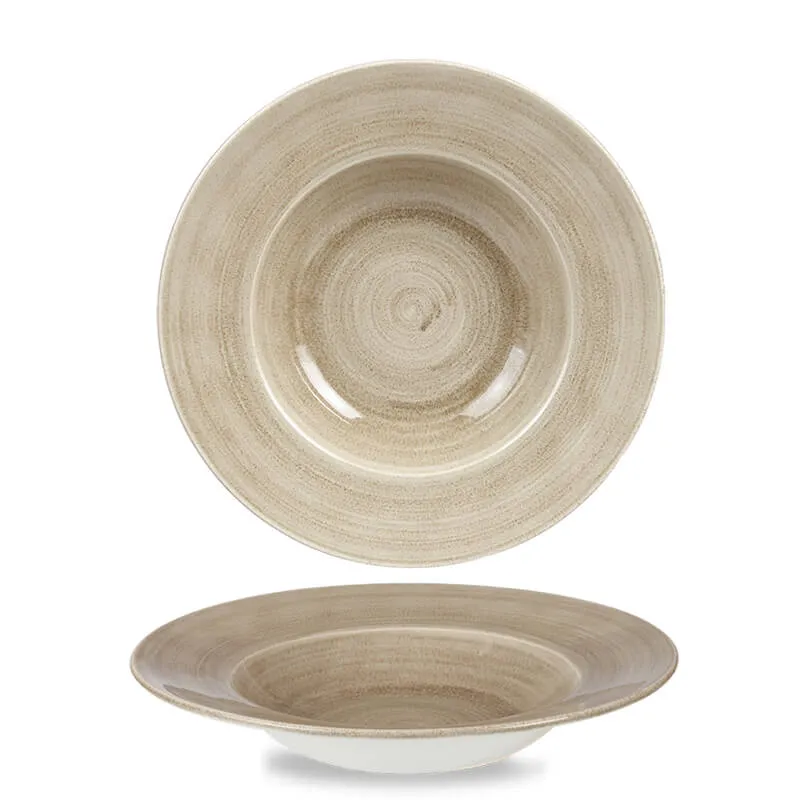 28 cm - Stonecast Piatto Pasta Rotondo In Porcellana Vetrificata