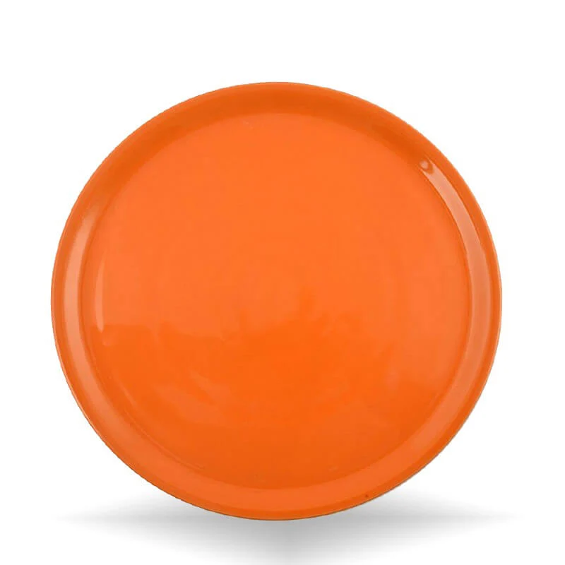 33 cm - Napoli Piatto Pizza In Porcellana - Set 6 Pz