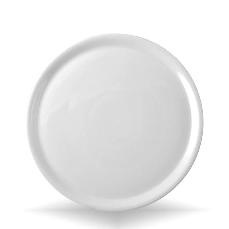 33 cm - Napoli Piatto Pizza In Porcellana - Set 6 Pz