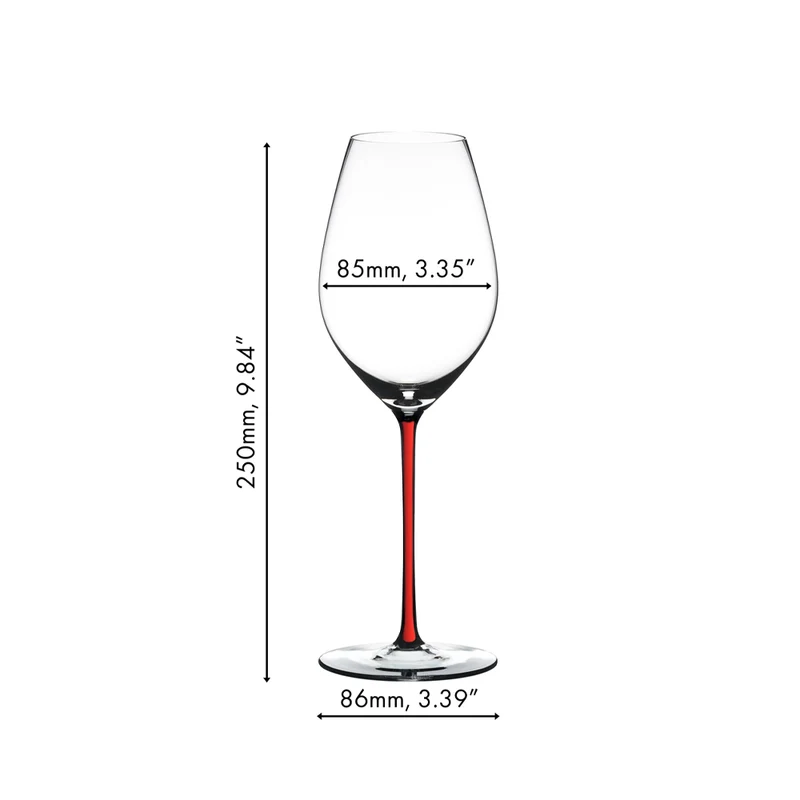 44.5 cl - Fatto A Mano Calice Degustazione Champagne in Vetro