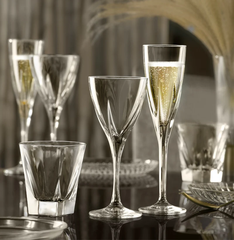 25 cl - Fusion Calice Acqua in Vetro - Set 6 Pezzi