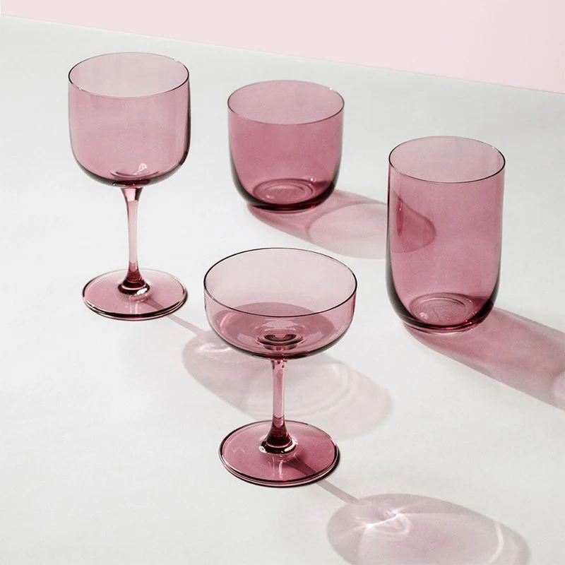28 cl - Like Bicchiere Acqua in Vetro - Set 2 Pezzi