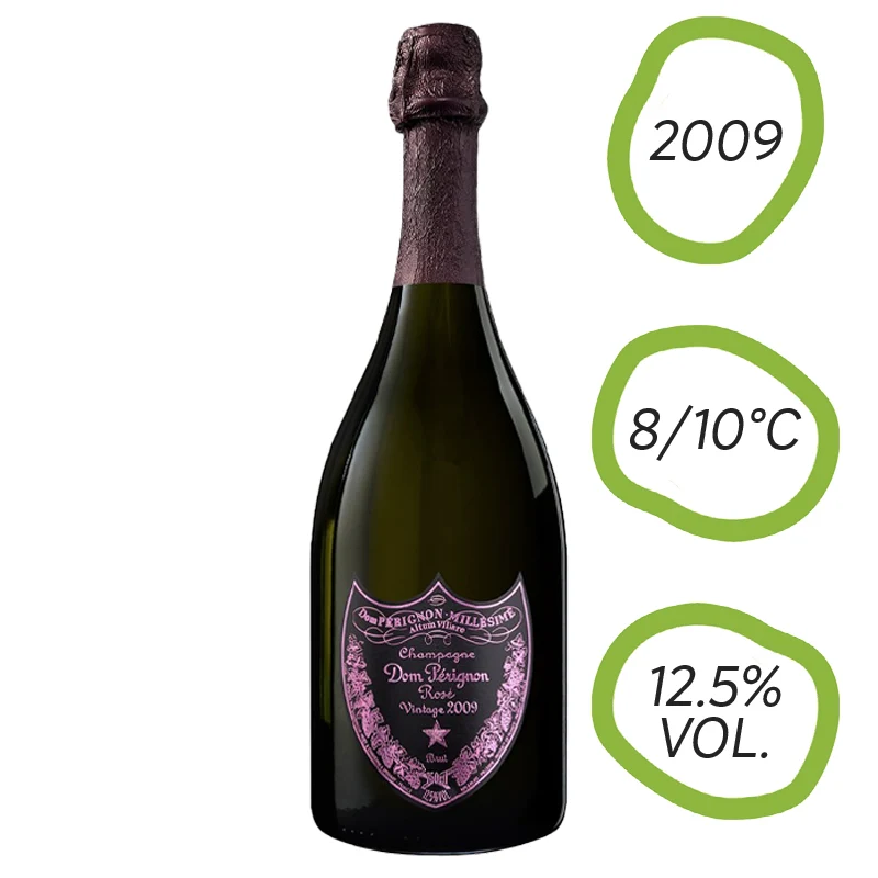Dom Pèrignon Champagne AOC Rosé 2009 Dom Perignon