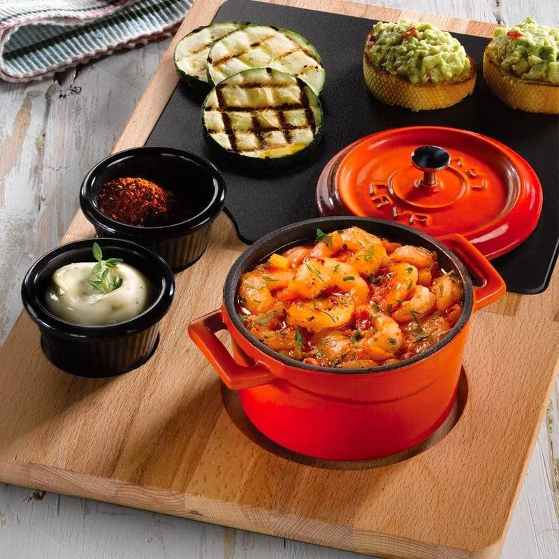 12 cm - Cast Iron Cookware Casseruola In Ghisa