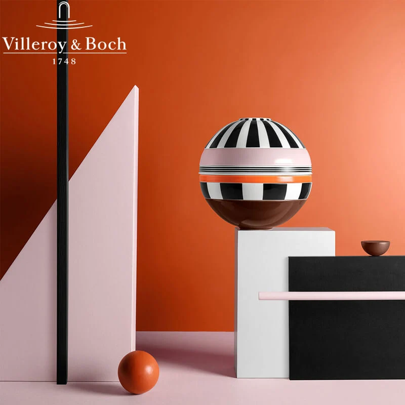 La Boule Servizio Piatti In Porcellana - Set 7 Pz