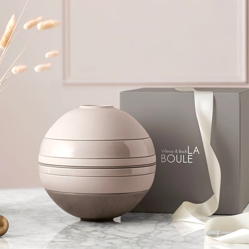 La Boule Servizio Piatti In Porcellana - Set 7 Pz