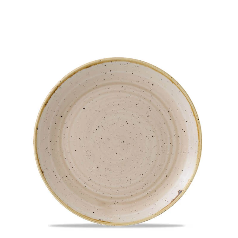 21.7 cm - Stonecast Piatto Frutta Dessert Rotondo In Porcellana Vetrificata