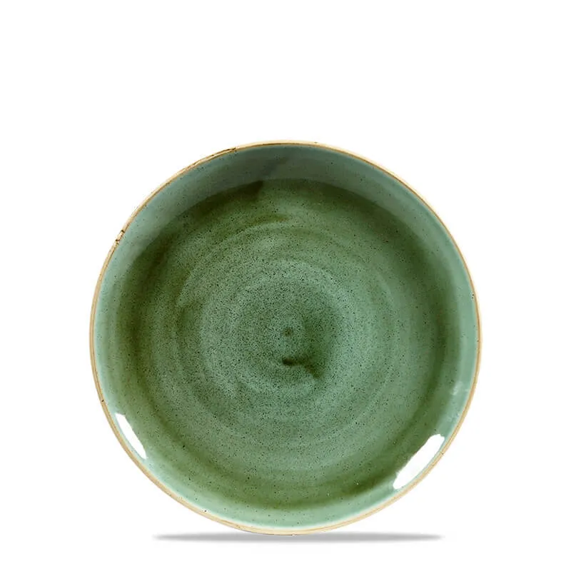 21.7 cm - Stonecast Piatto Frutta Dessert Rotondo In Porcellana Vetrificata
