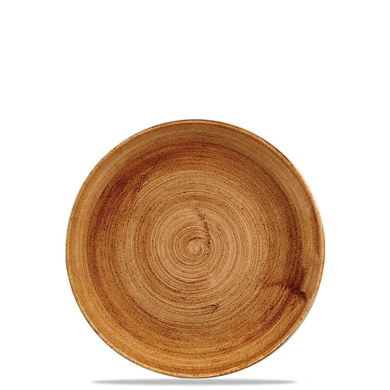 21.7 cm - Stonecast Piatto Frutta Dessert Rotondo In Porcellana Vetrificata