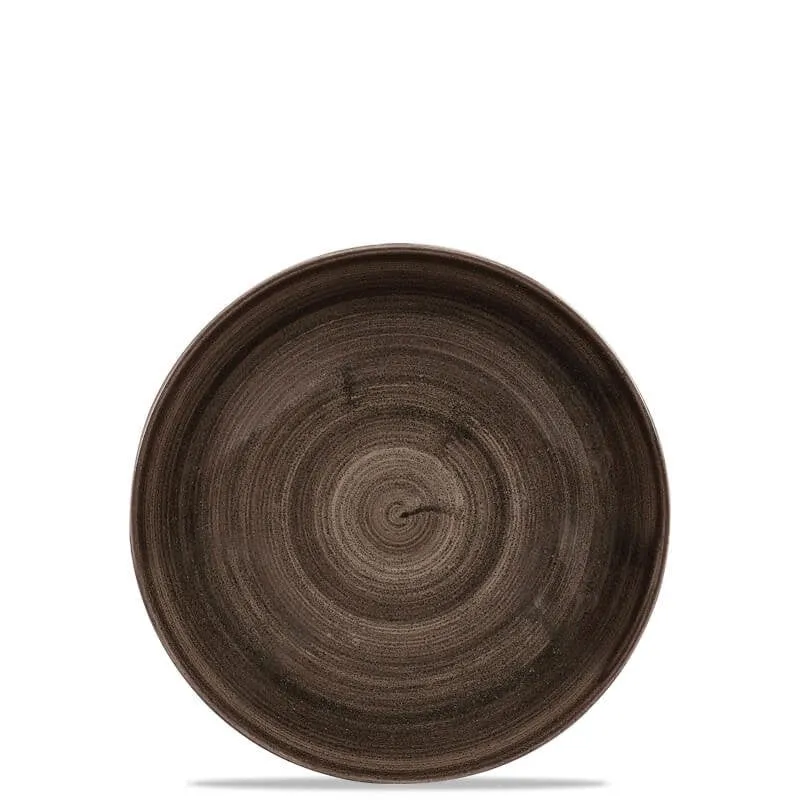 21.7 cm - Stonecast Piatto Frutta Dessert Rotondo In Porcellana Vetrificata