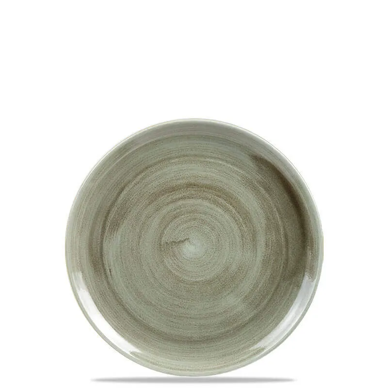 21.7 cm - Stonecast Piatto Frutta Dessert Rotondo In Porcellana Vetrificata