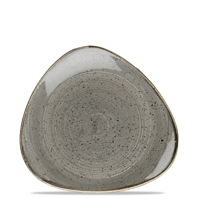 Stonecast Servizio Piatti Triangolare In Porcellana Vetrificata - Set 12 Pz
