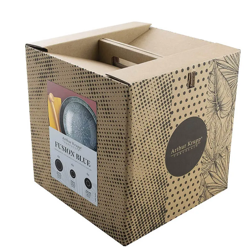Fusion Servizio Piatti In Porcellana - Set 12 Pz