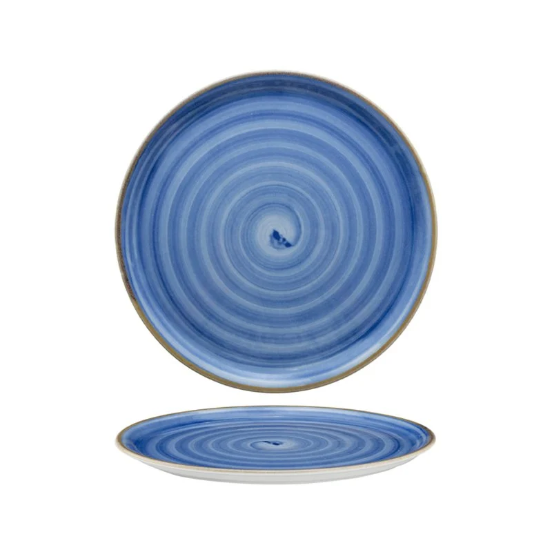 33 cm - Circus Piatto Pizza In Porcellana - Set 6 Pz