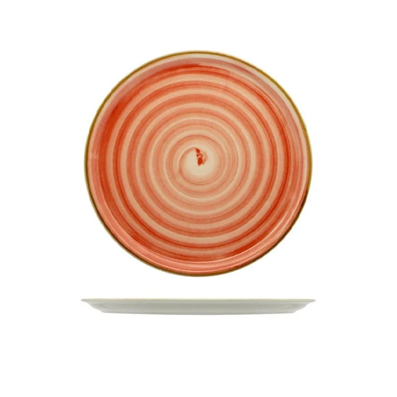 33 cm - Circus Piatto Pizza In Porcellana - Set 6 Pz