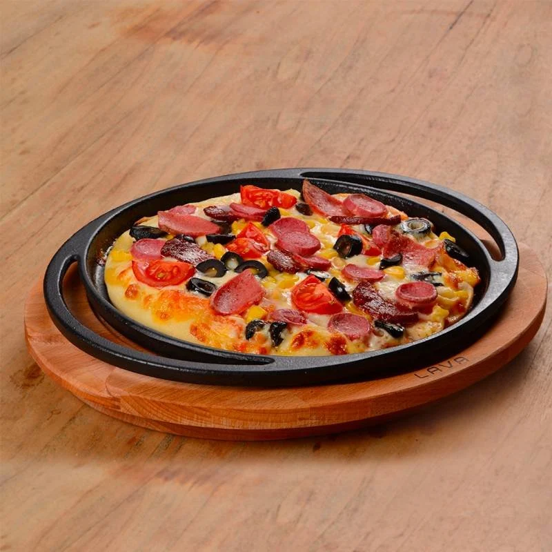 20 cm - Cast Iron Cookware Piatto Pizza In Ghisa